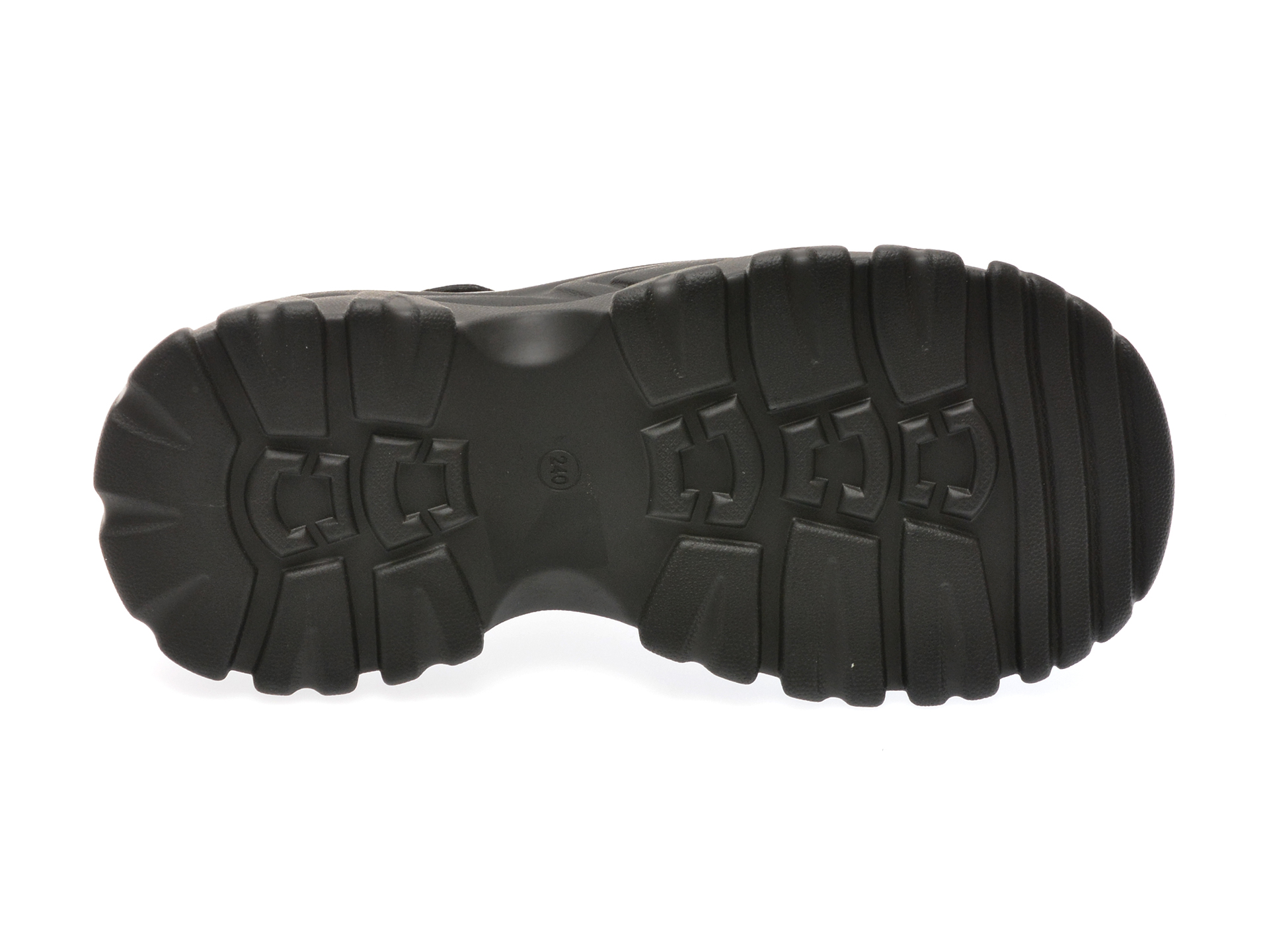 Pantofi casual GRYXX negri, 3682, din piele ecologica