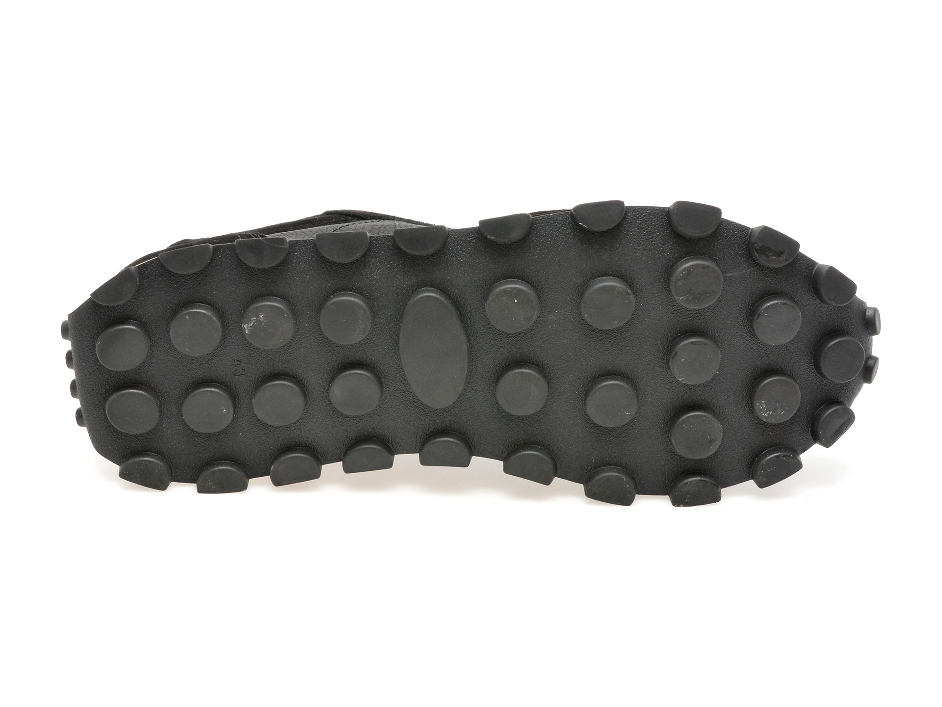Pantofi Casual GRYXX negri, M7319, din piele naturala