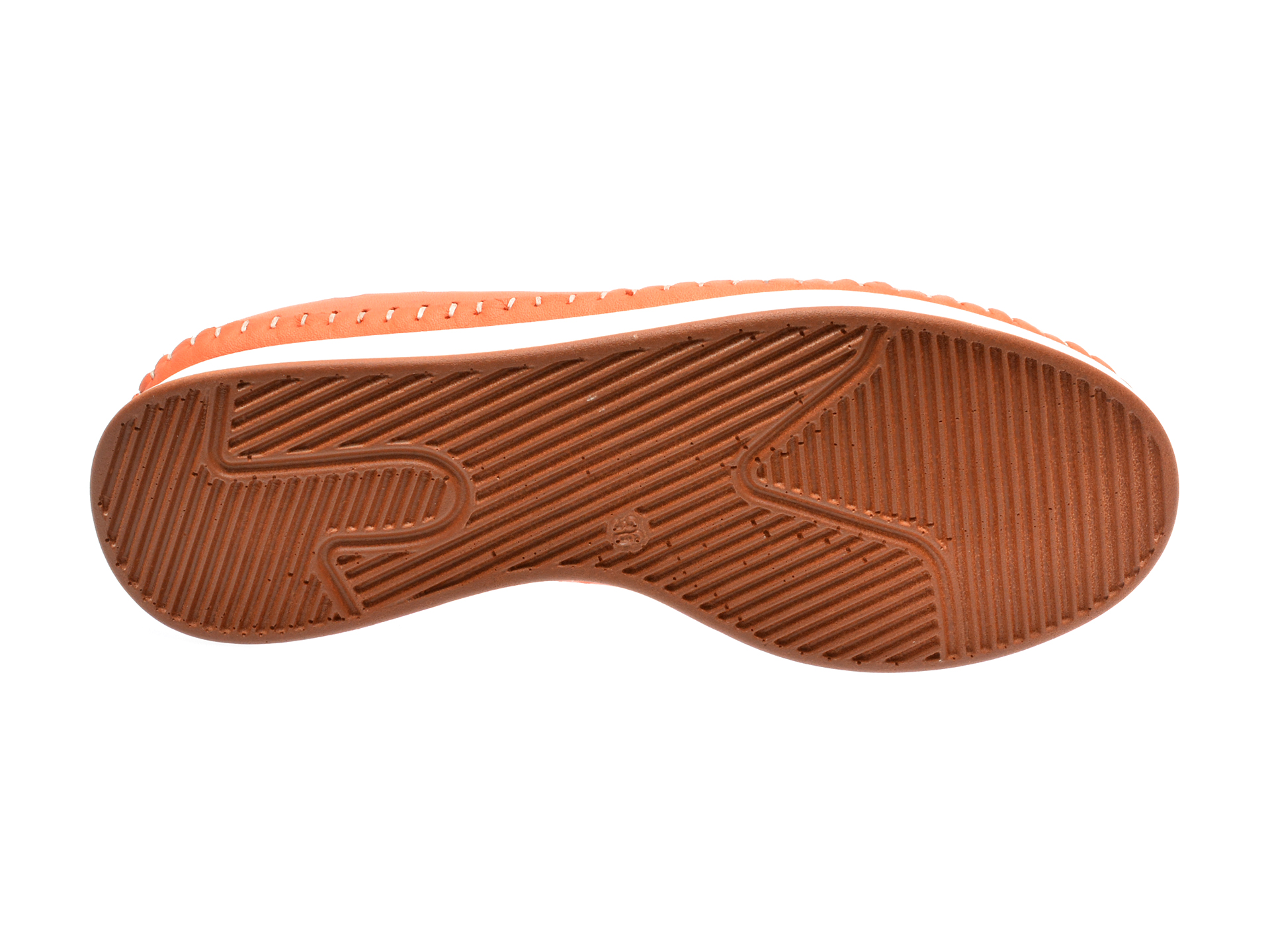 Pantofi casual GRYXX portocalii, 1543110, din piele naturala
