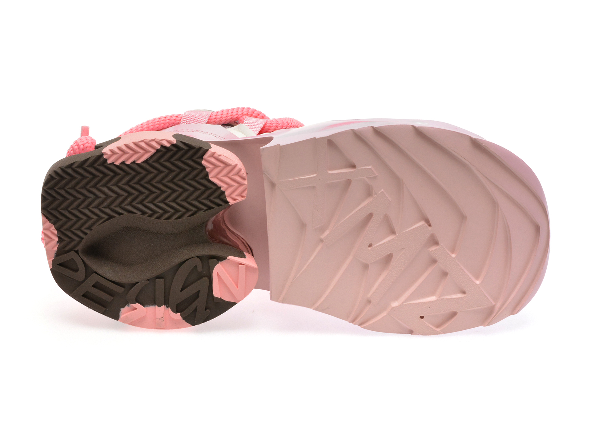 Pantofi casual GRYXX roz, 60776, din material textil