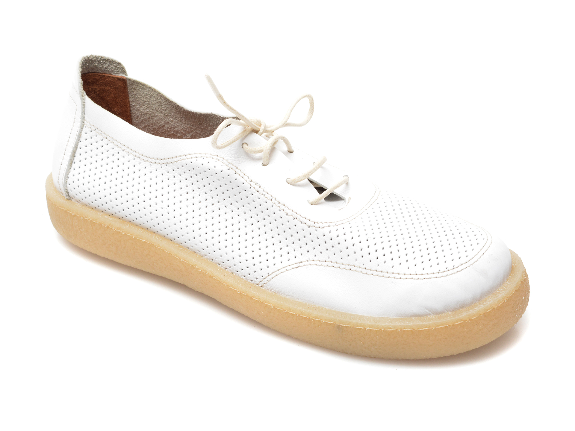 Pantofi FLAVIA PASSINI albi, 20712, din piele naturala Femei 2023-05-28