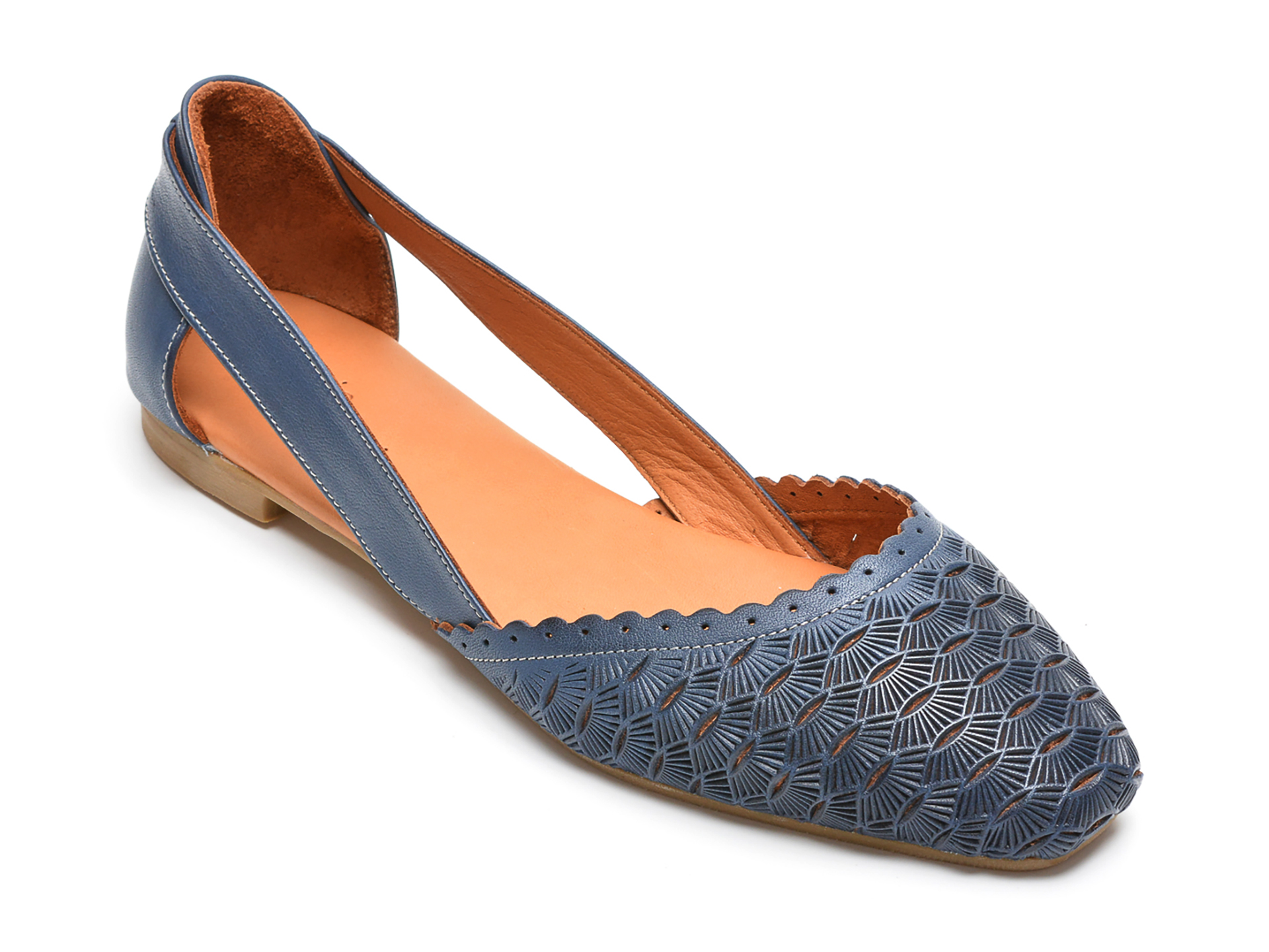 Pantofi FLAVIA PASSINI bleumarin, 14704, din piele naturala