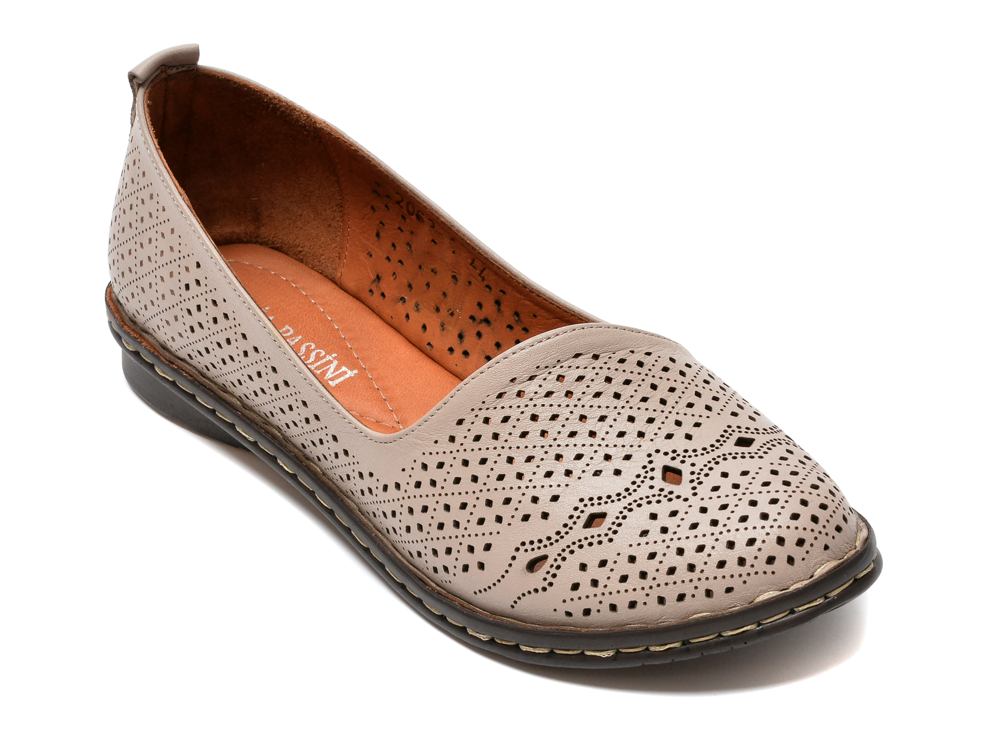 Pantofi FLAVIA PASSINI gri, 952063, din piele naturala