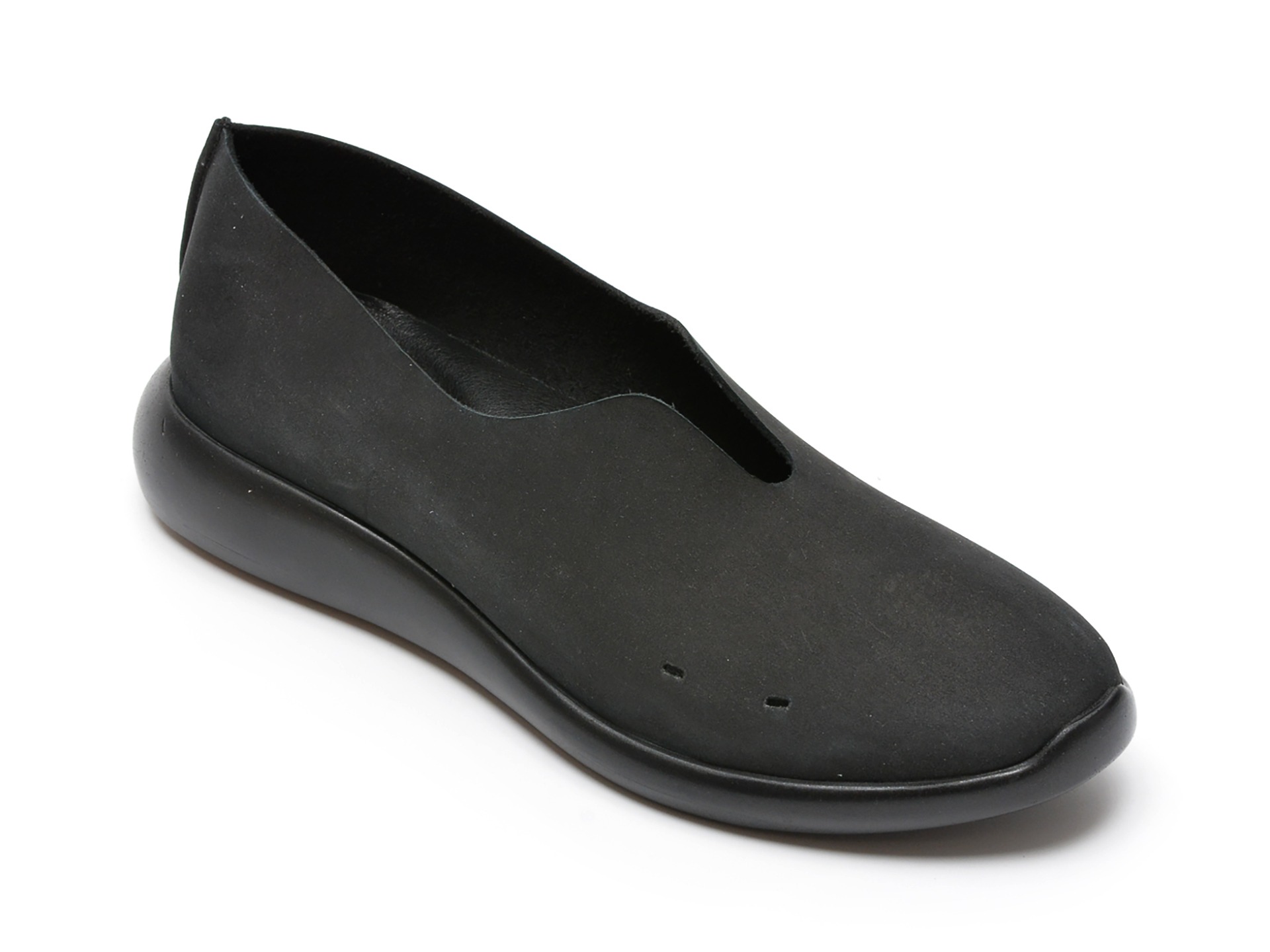 Pantofi FLAVIA PASSINI negri, 10237, din nabuc