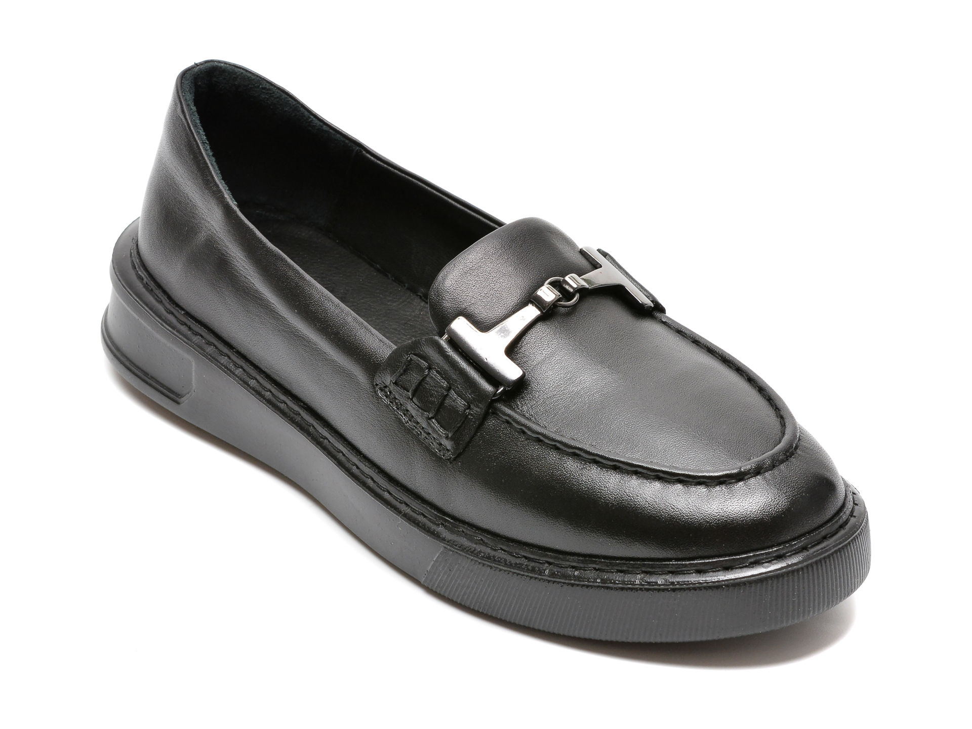 Pantofi FLAVIA PASSINI negri, 10376, din piele naturala