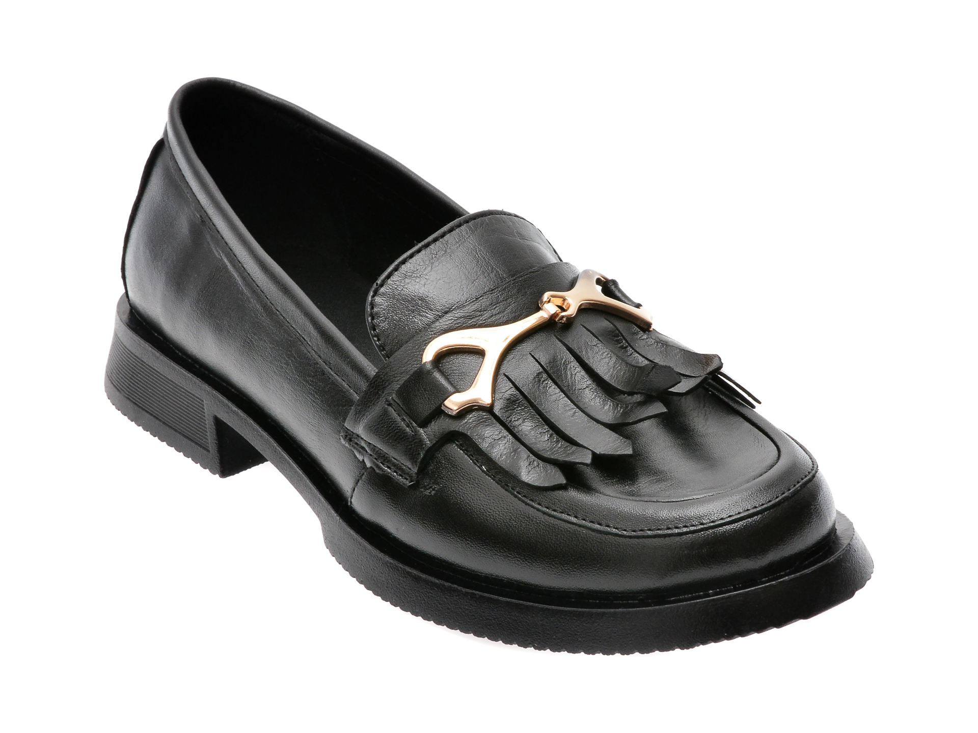 Pantofi FLAVIA PASSINI negri, 10427, din piele naturala