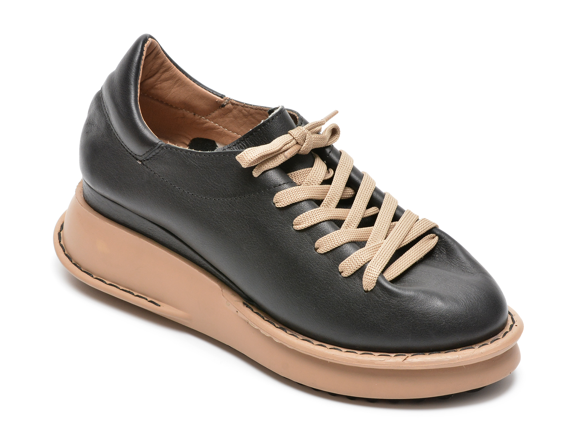 Pantofi FLAVIA PASSINI negri, 40284589, din piele naturala