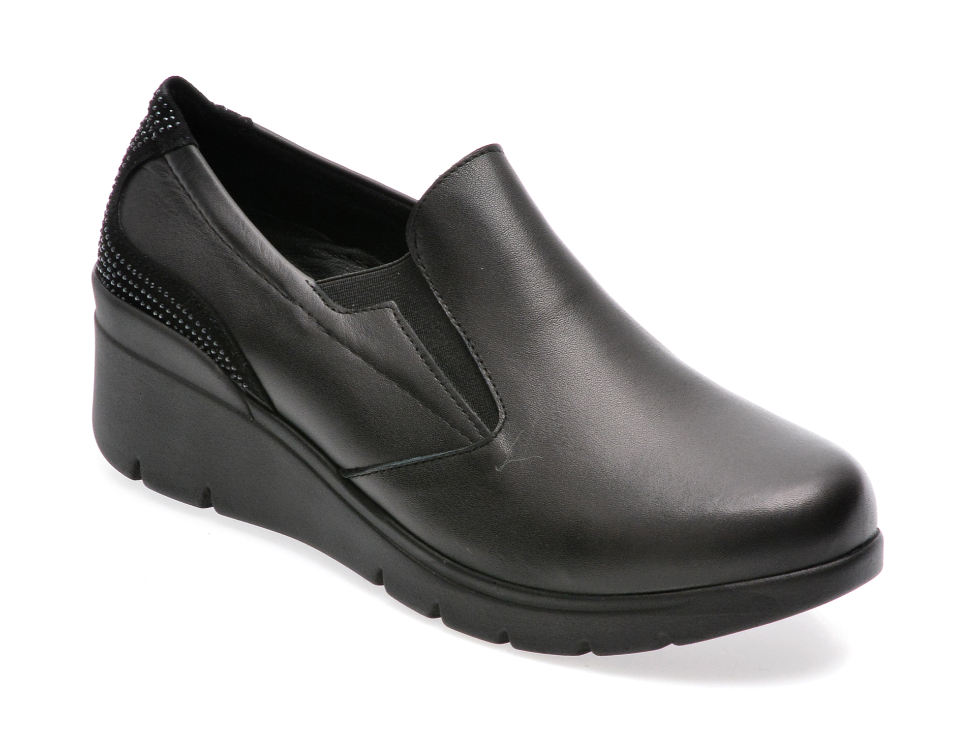 Pantofi FLAVIA PASSINI negri, 4052, din piele naturala