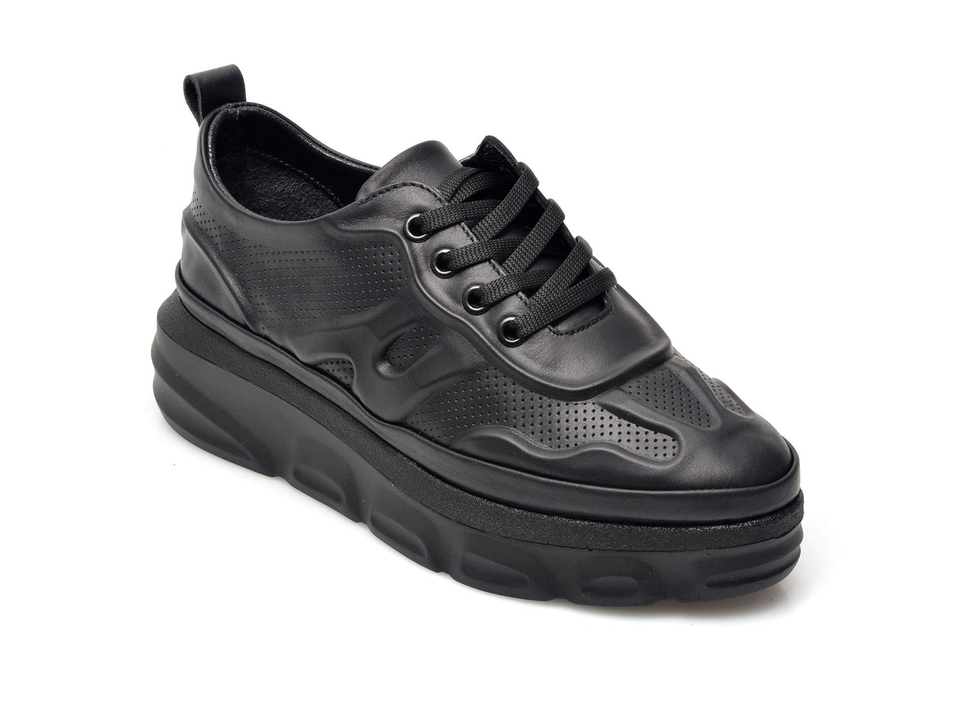 Pantofi FLAVIA PASSINI negri, 711908, din piele naturala