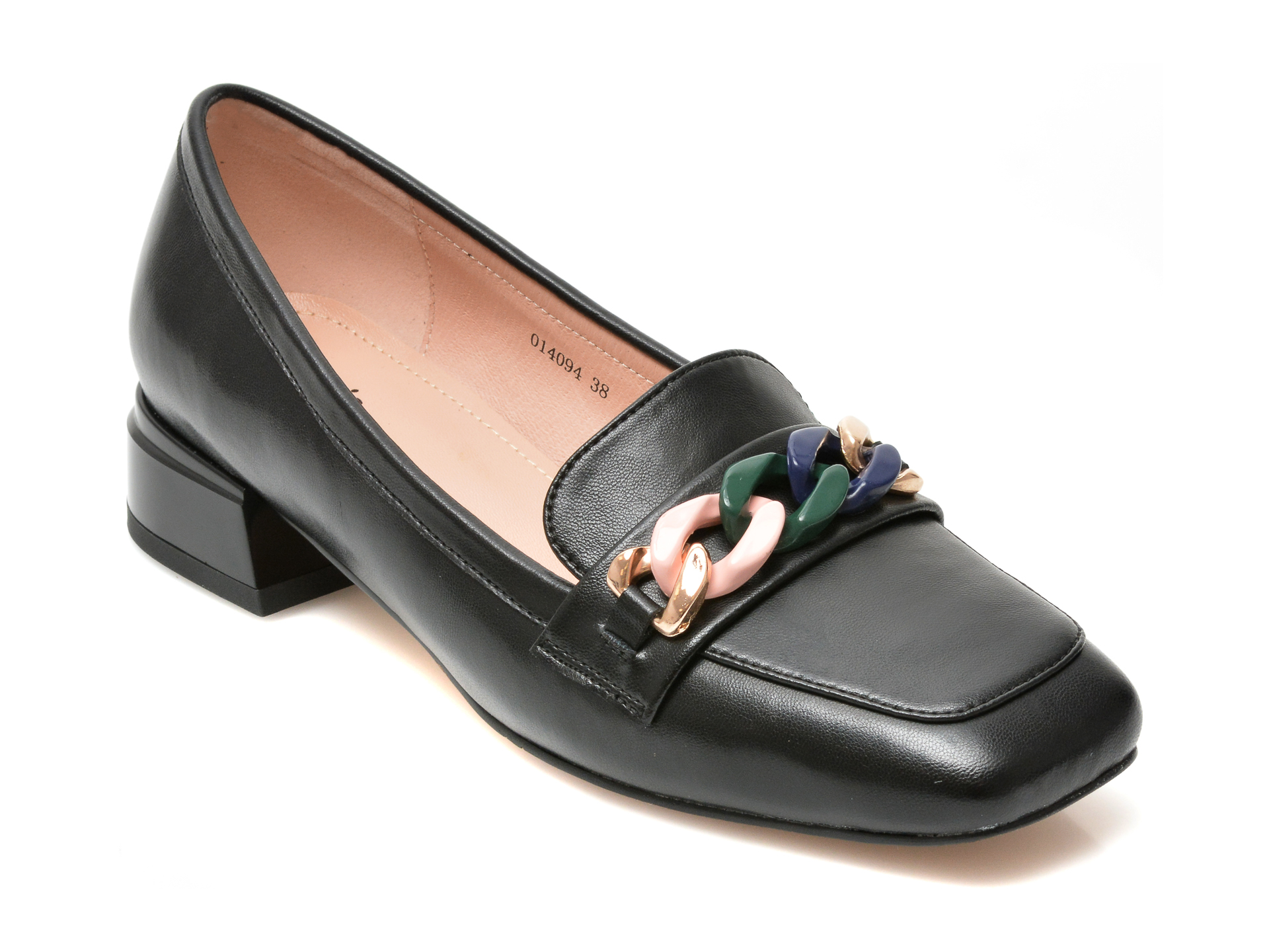 Pantofi FLAVIA PASSINI negri, 714094, din piele naturala