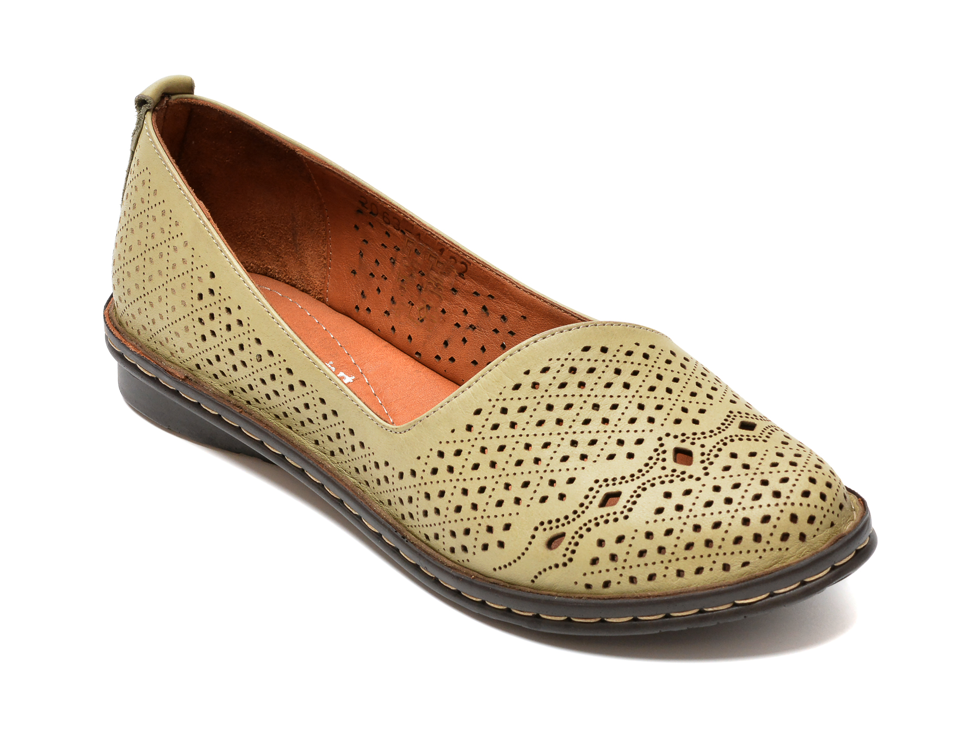 Pantofi FLAVIA PASSINI verzi, 952063, din piele naturala