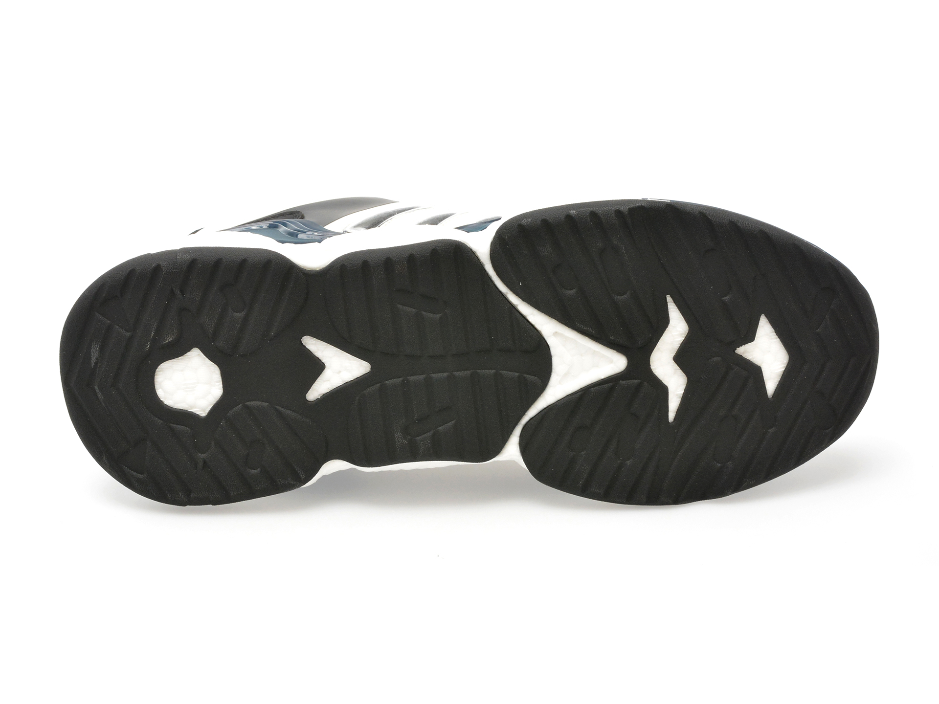 Pantofi GRYXX alb-negru, 22195, din piele ecologica