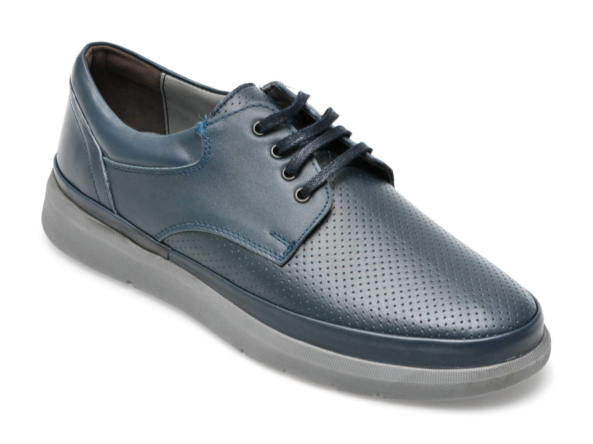 Pantofi GRYXX bleumarin, 122020, din piele naturala /barbati/pantofi