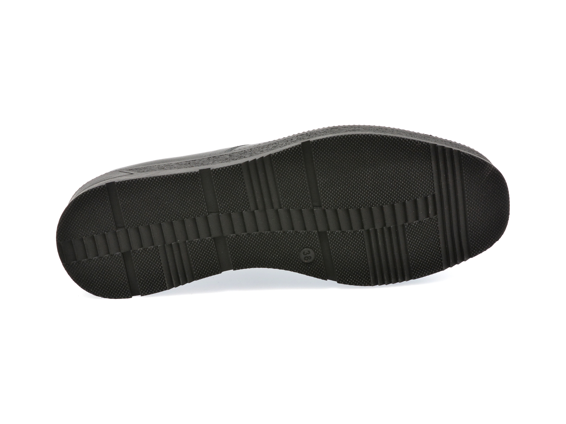 Pantofi GRYXX negri, 23912, din piele naturala