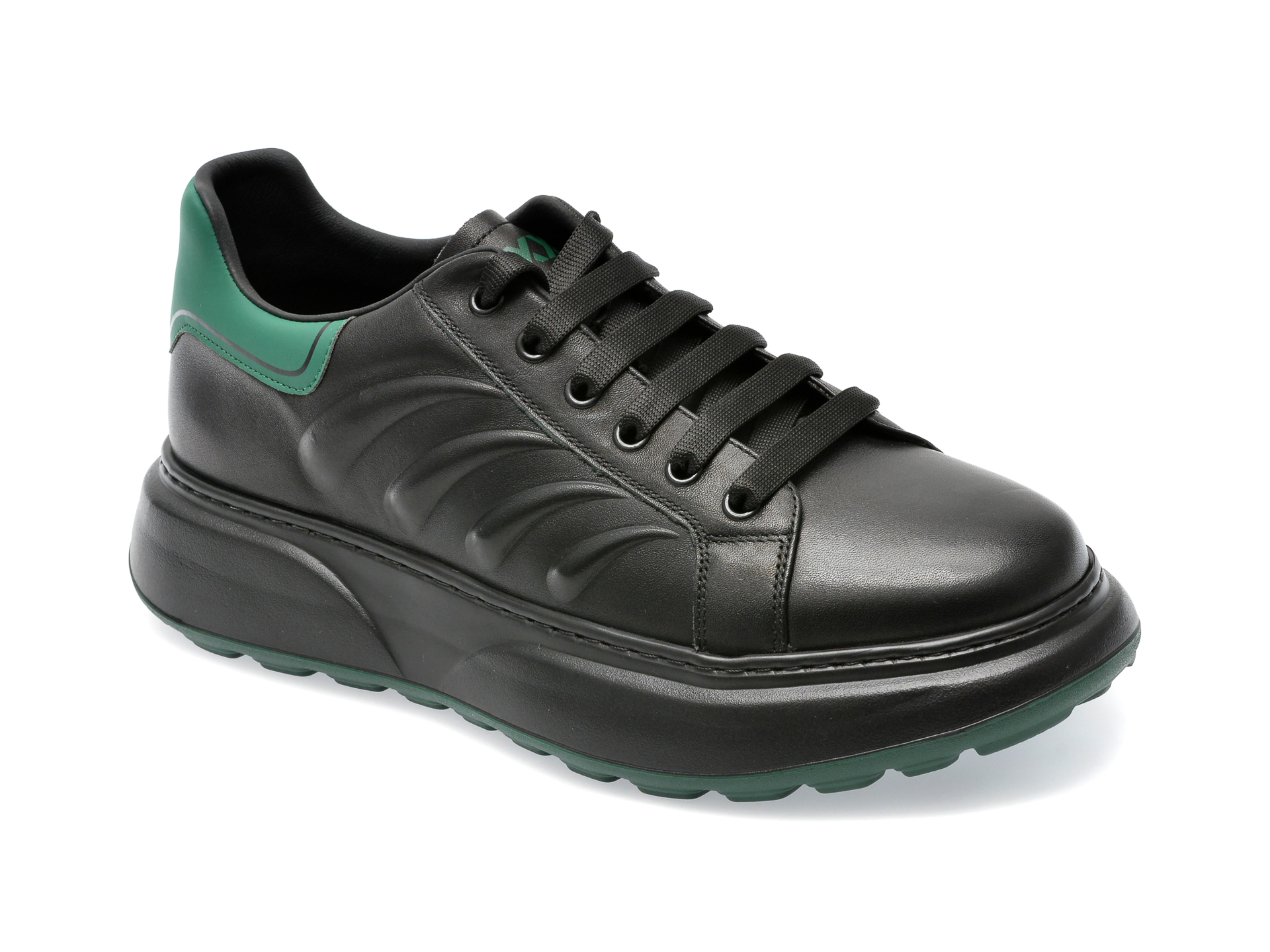 Pantofi GRYXX negri, 3051, din piele naturala /barbati/pantofi