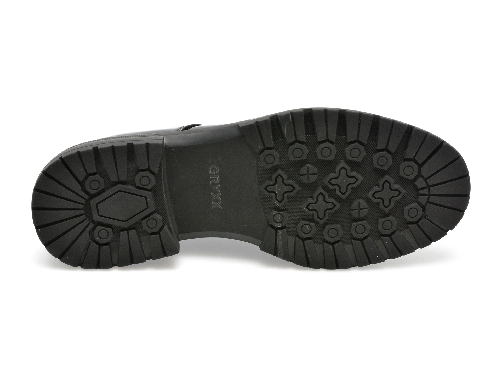 Pantofi GRYXX negri, 391210, din piele naturala lacuita