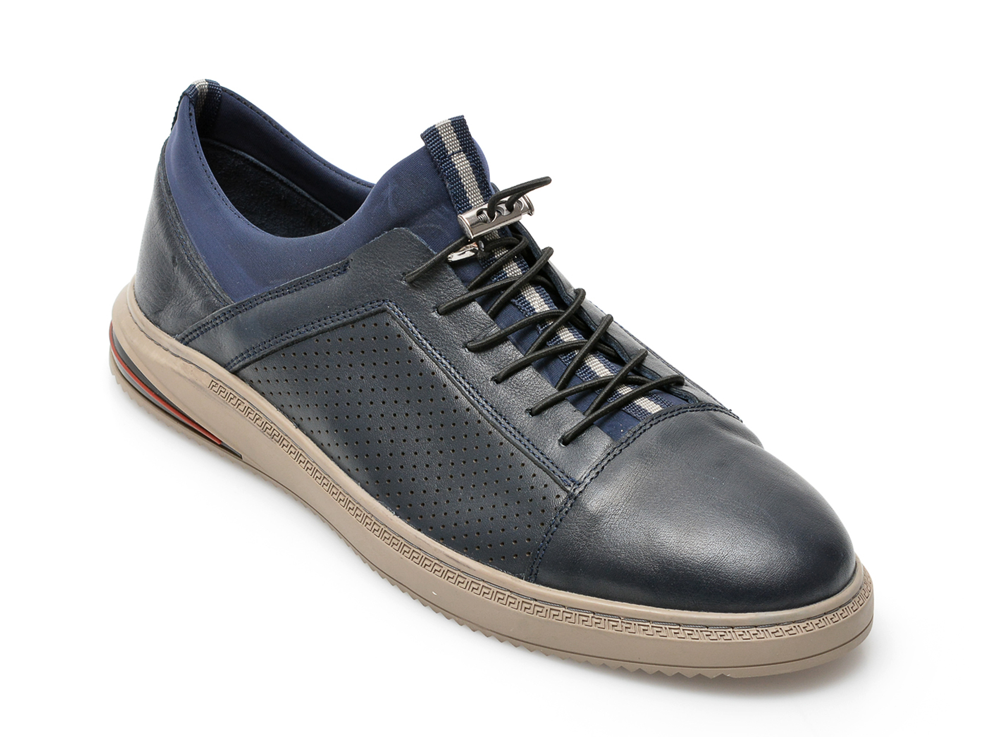 Pantofi OTTER bleumarin, M63899, din piele naturala