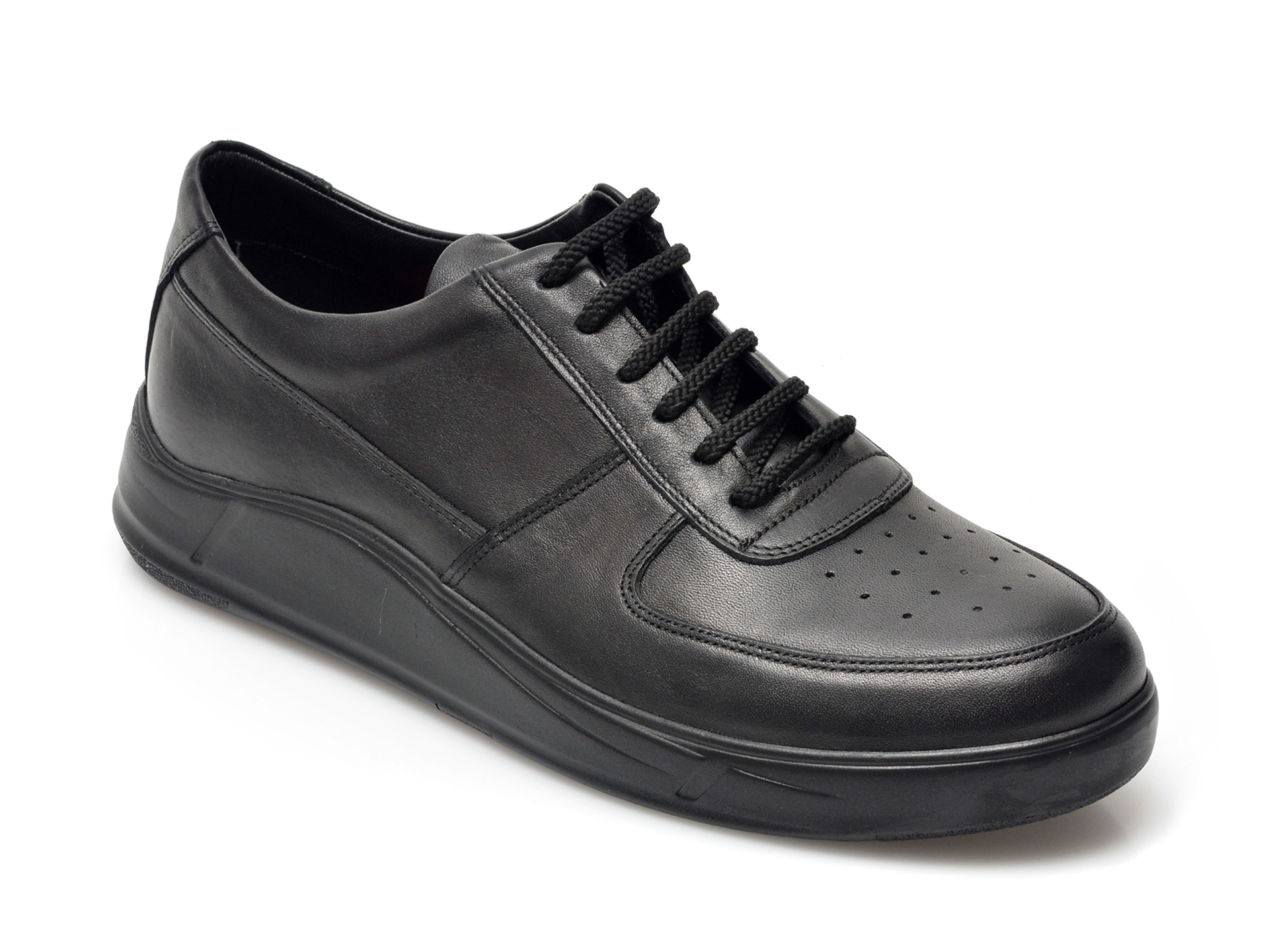 Pantofi OTTER negri, 20552, din piele naturala barbati 2023-05-28