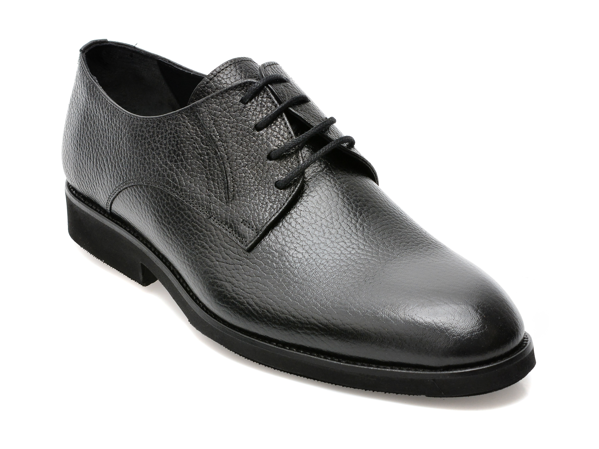 Pantofi OTTER negri, 26186, din piele naturala barbati 2023-05-28