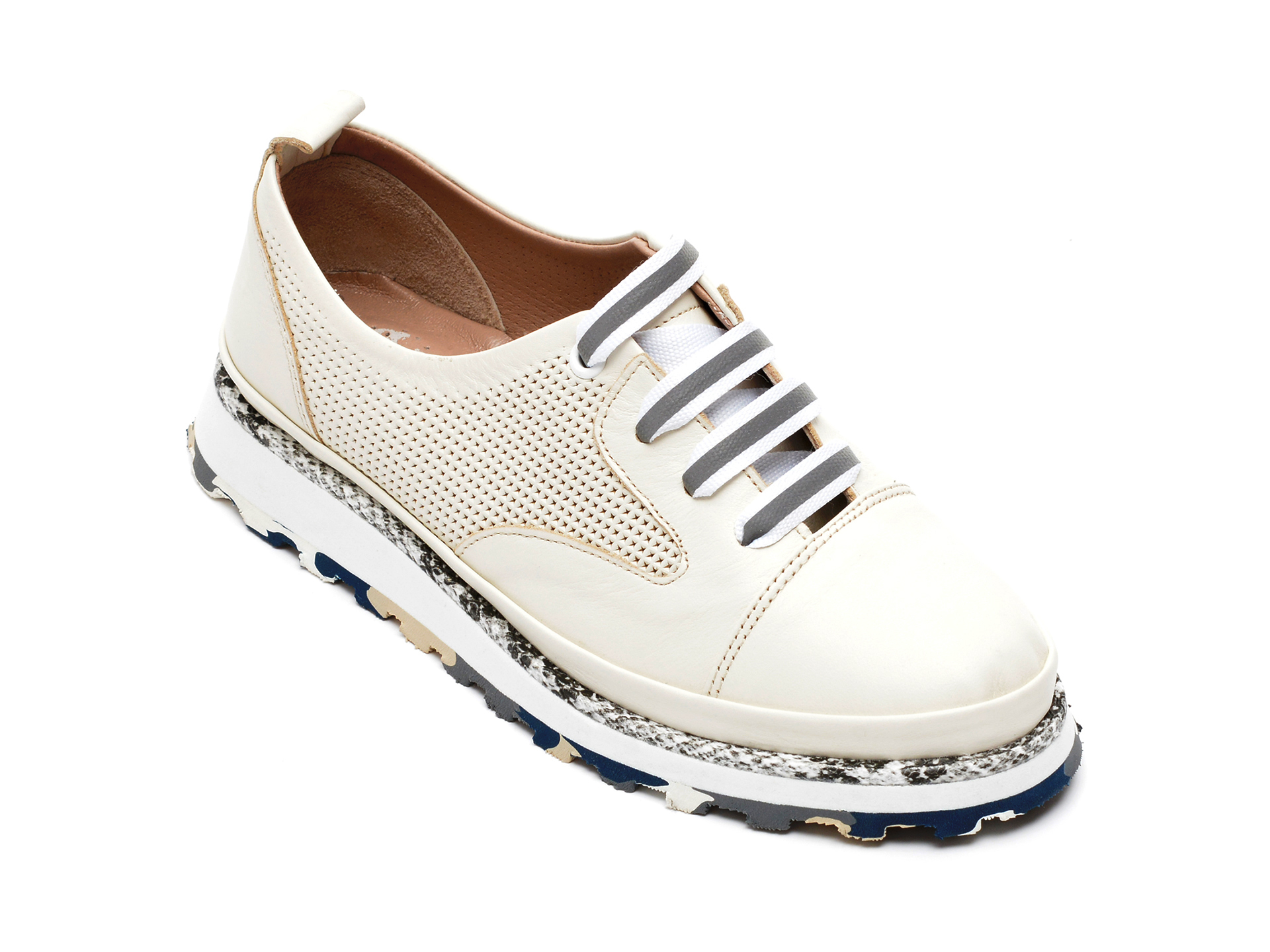 Pantofi sport FLAVIA PASSINI bej, 1115025, din piele naturala