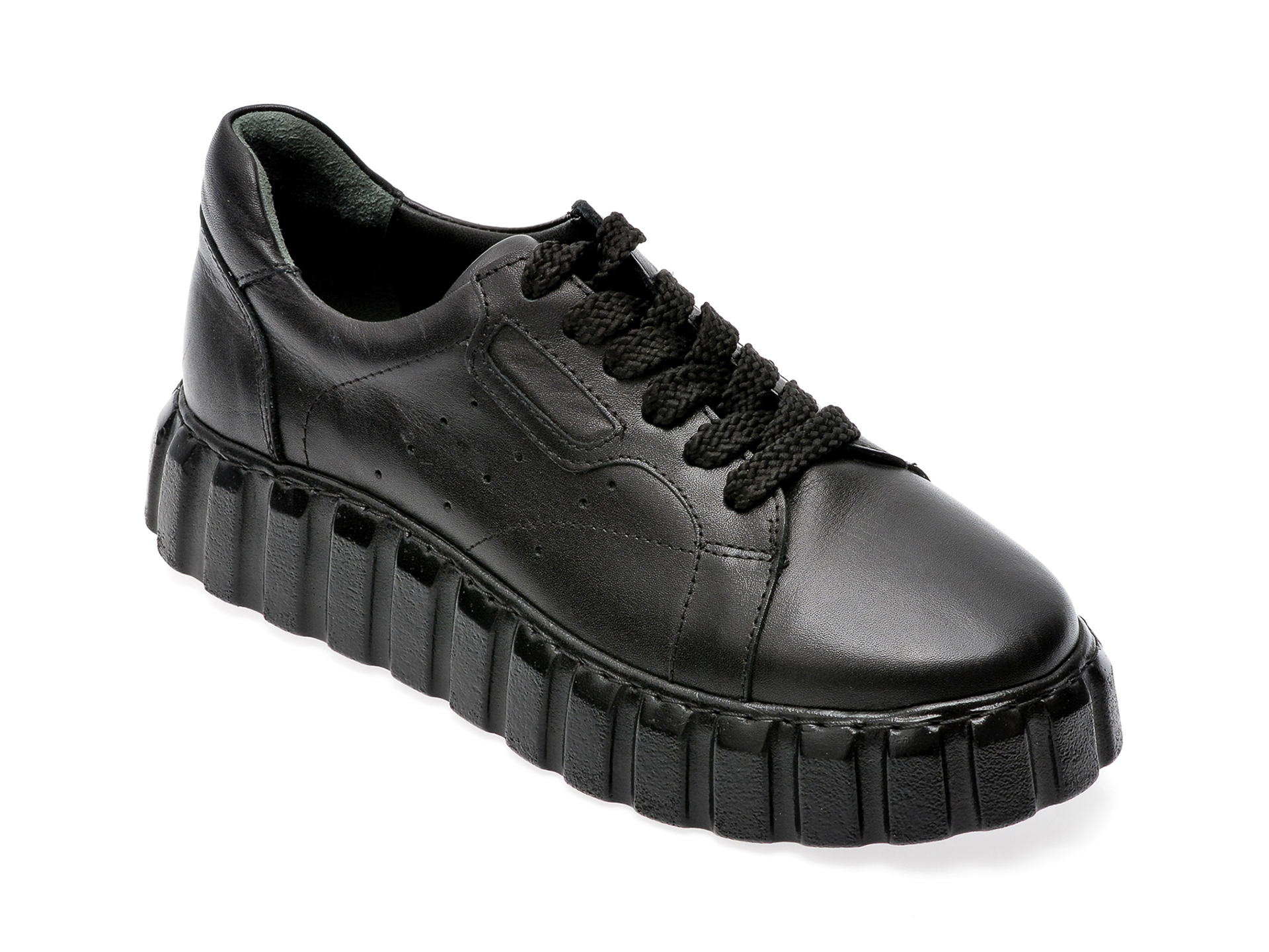 Pantofi sport FLAVIA PASSINI negri, 1113570, din piele naturala