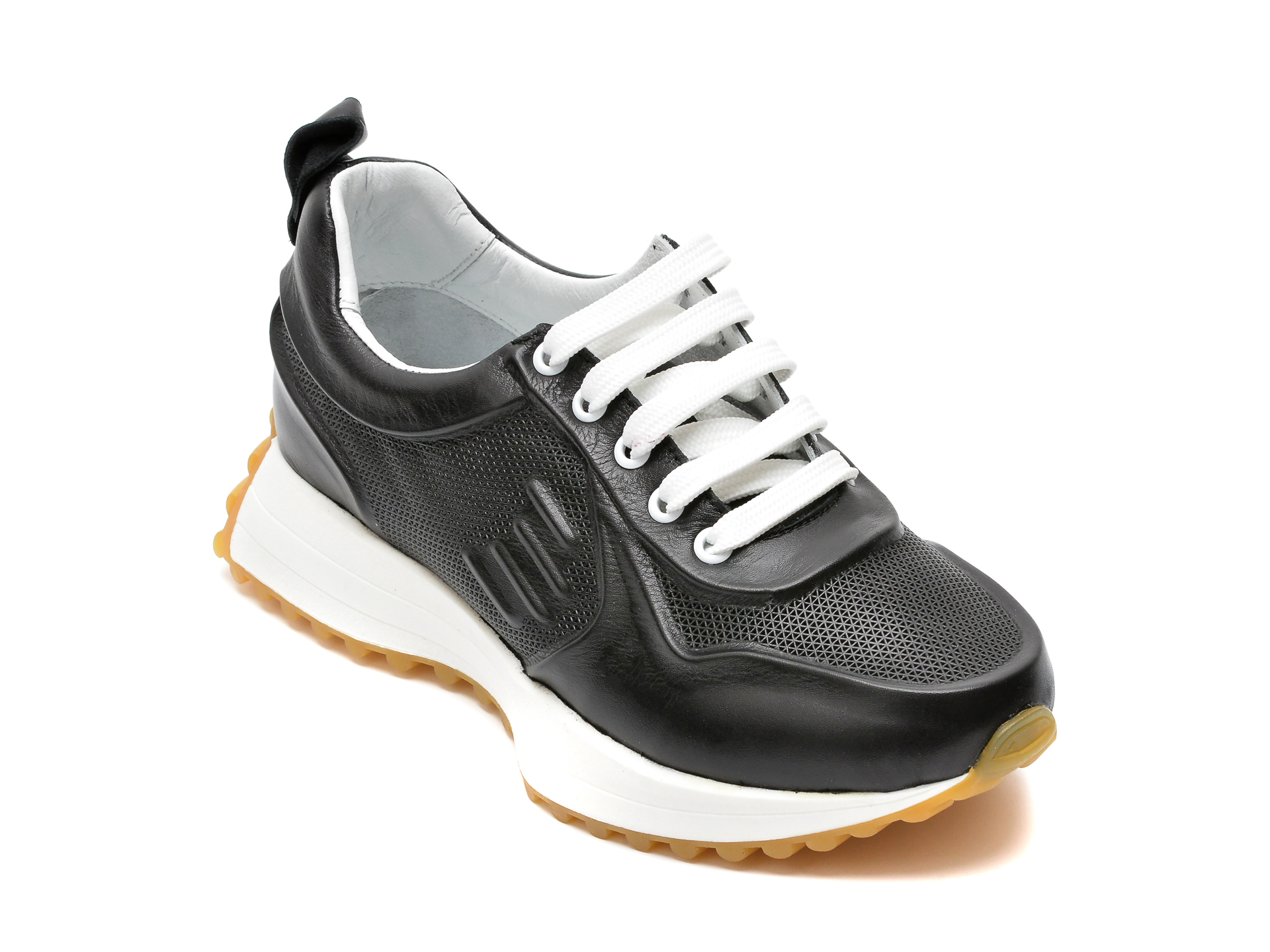 Pantofi sport FLAVIA PASSINI negri, 891447, din piele naturala