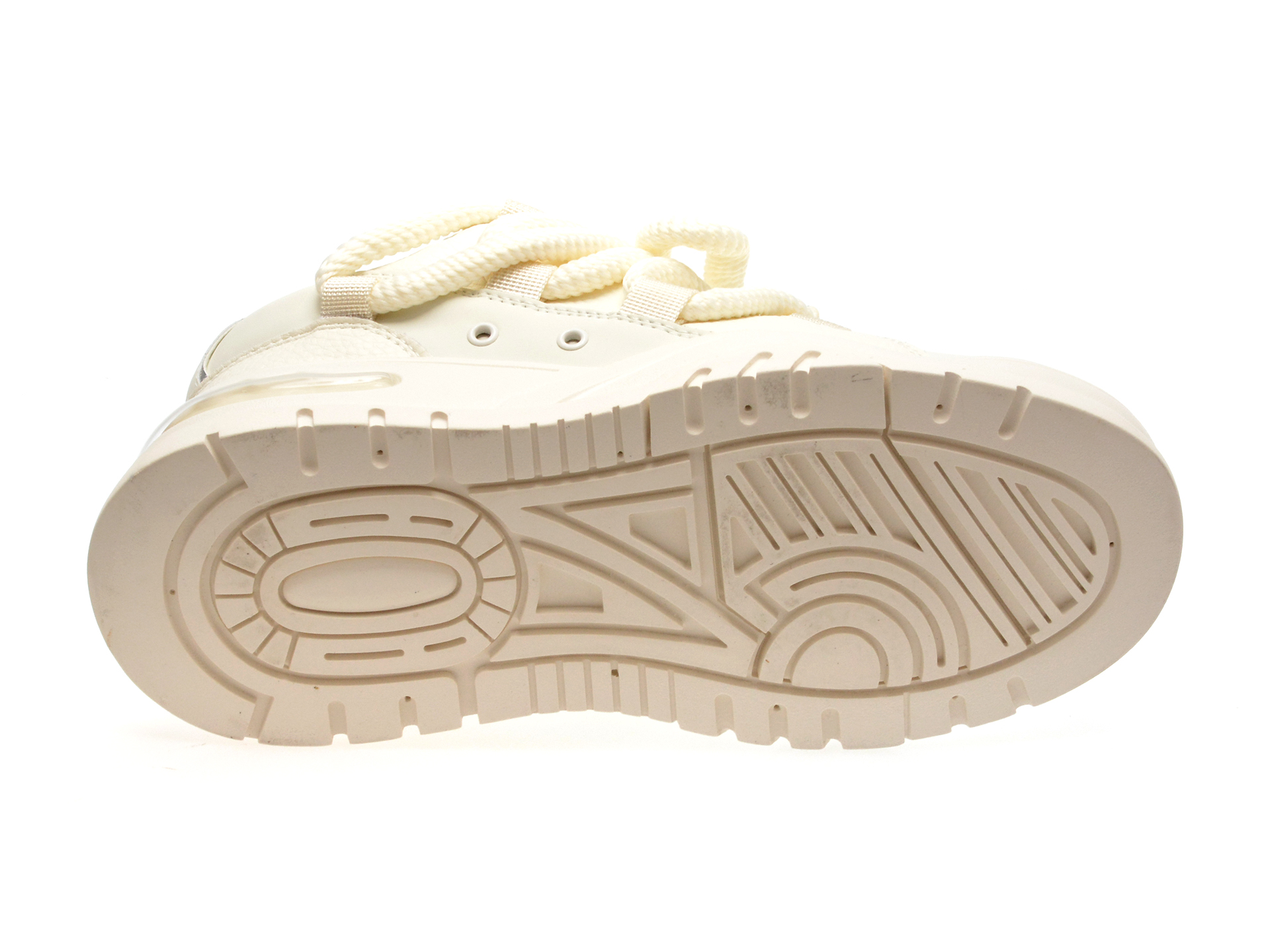 Pantofi sport GRYXX albi, 19615, din piele naturala