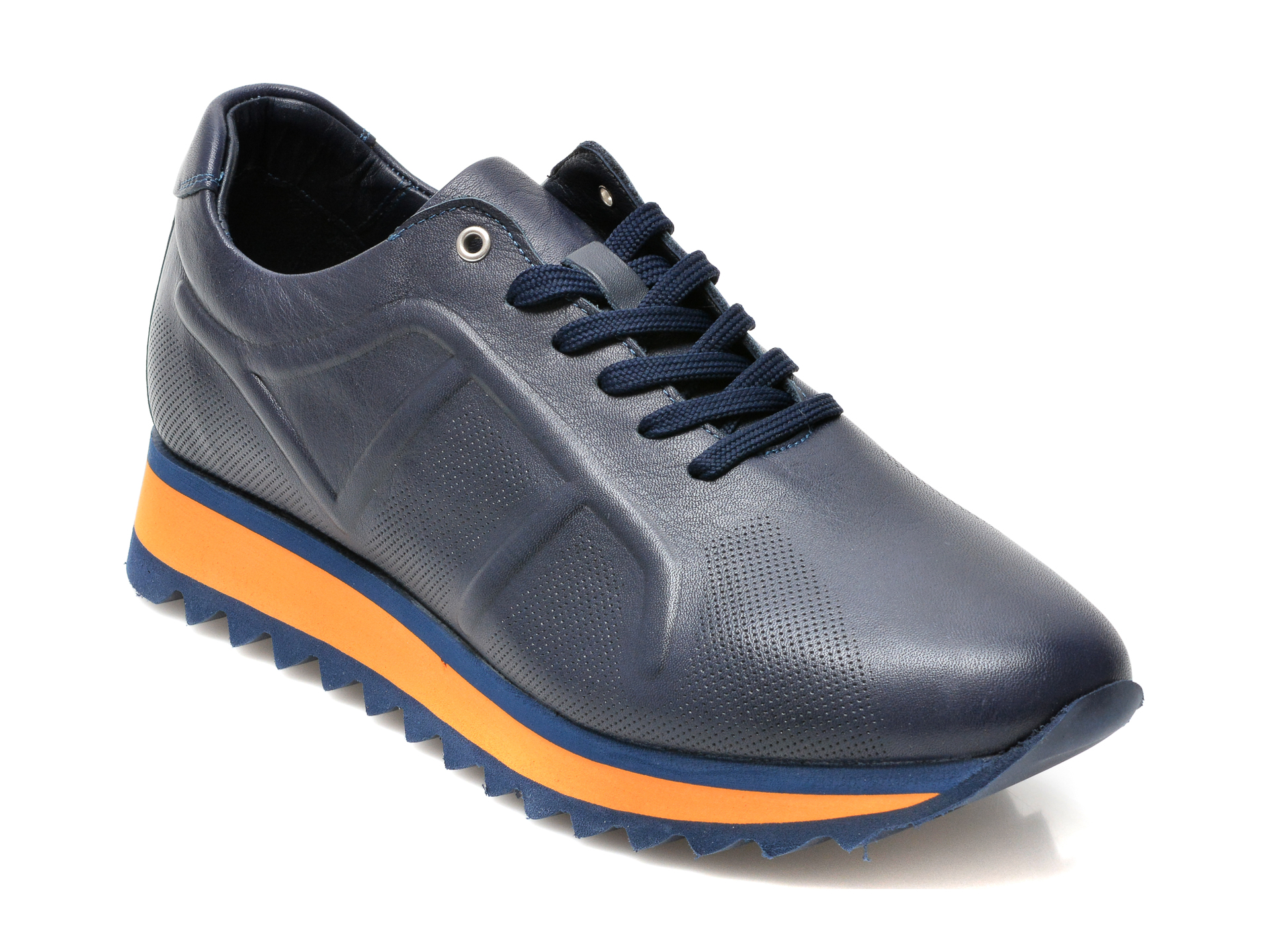 Pantofi sport GRYXX bleumarin, 253864, din piele naturala