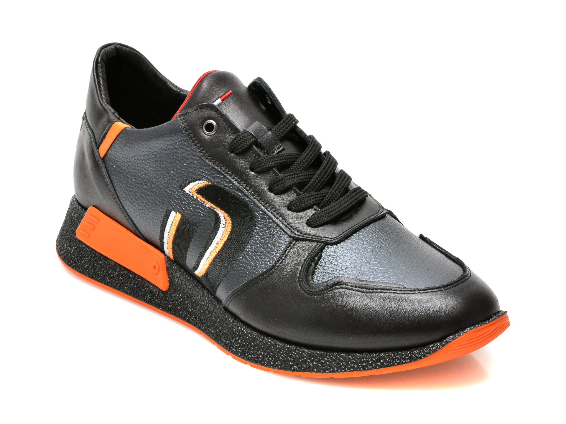 Pantofi sport GRYXX negri, 252622, din piele naturala