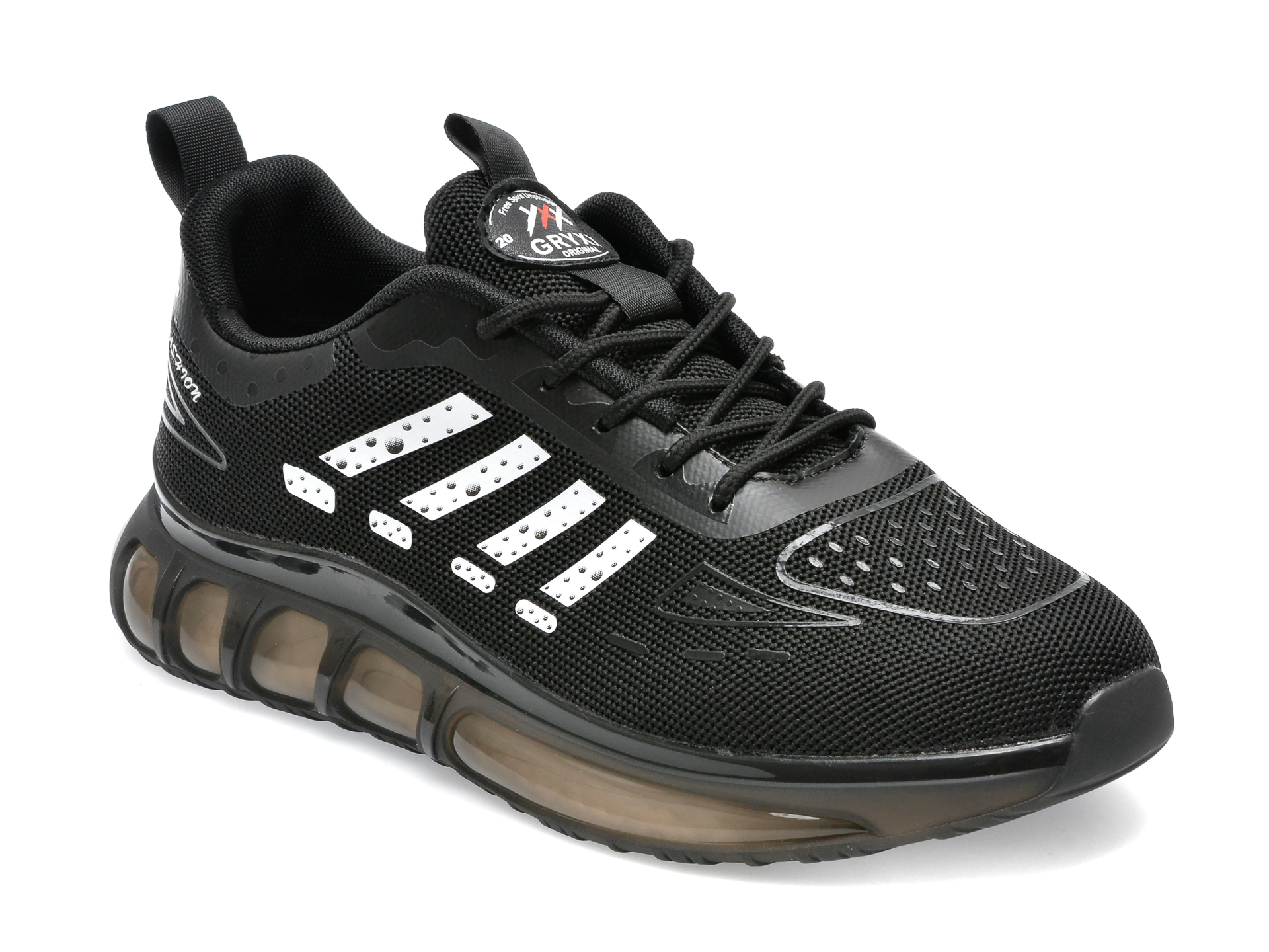 Pantofi sport GRYXX negri, MX55019, din material textil barbati 2023-05-28