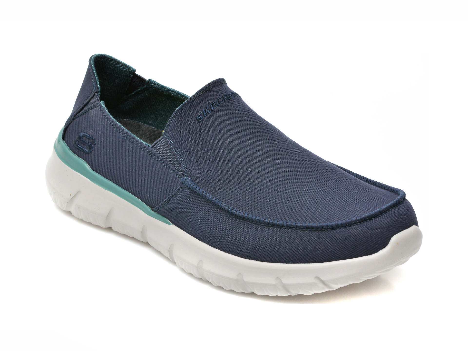 Pantofi sport SKECHERS bleumarin, DEL RETTO, din material textil