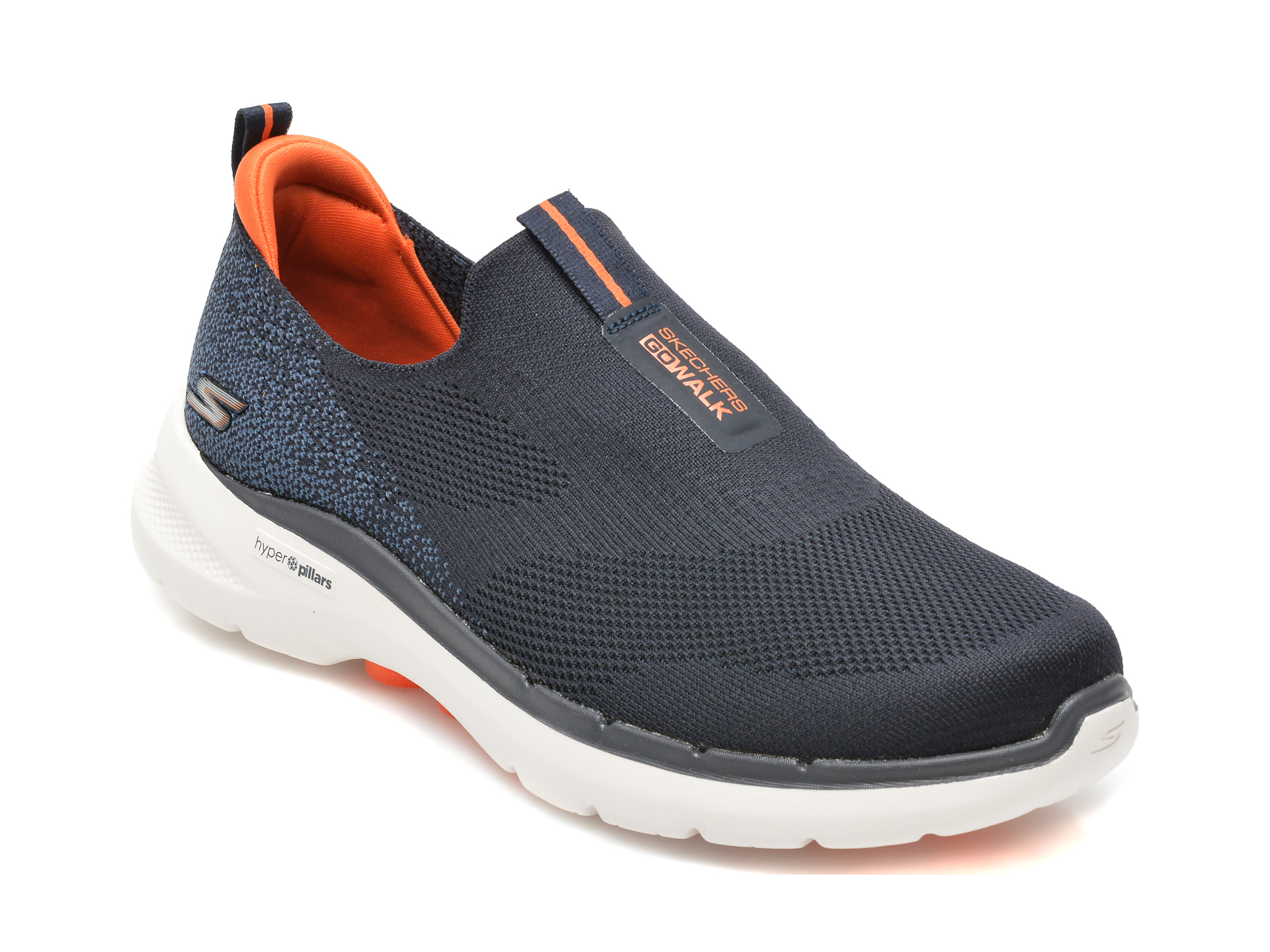 Pantofi sport SKECHERS bleumarin, GO WALK 6, din material textil