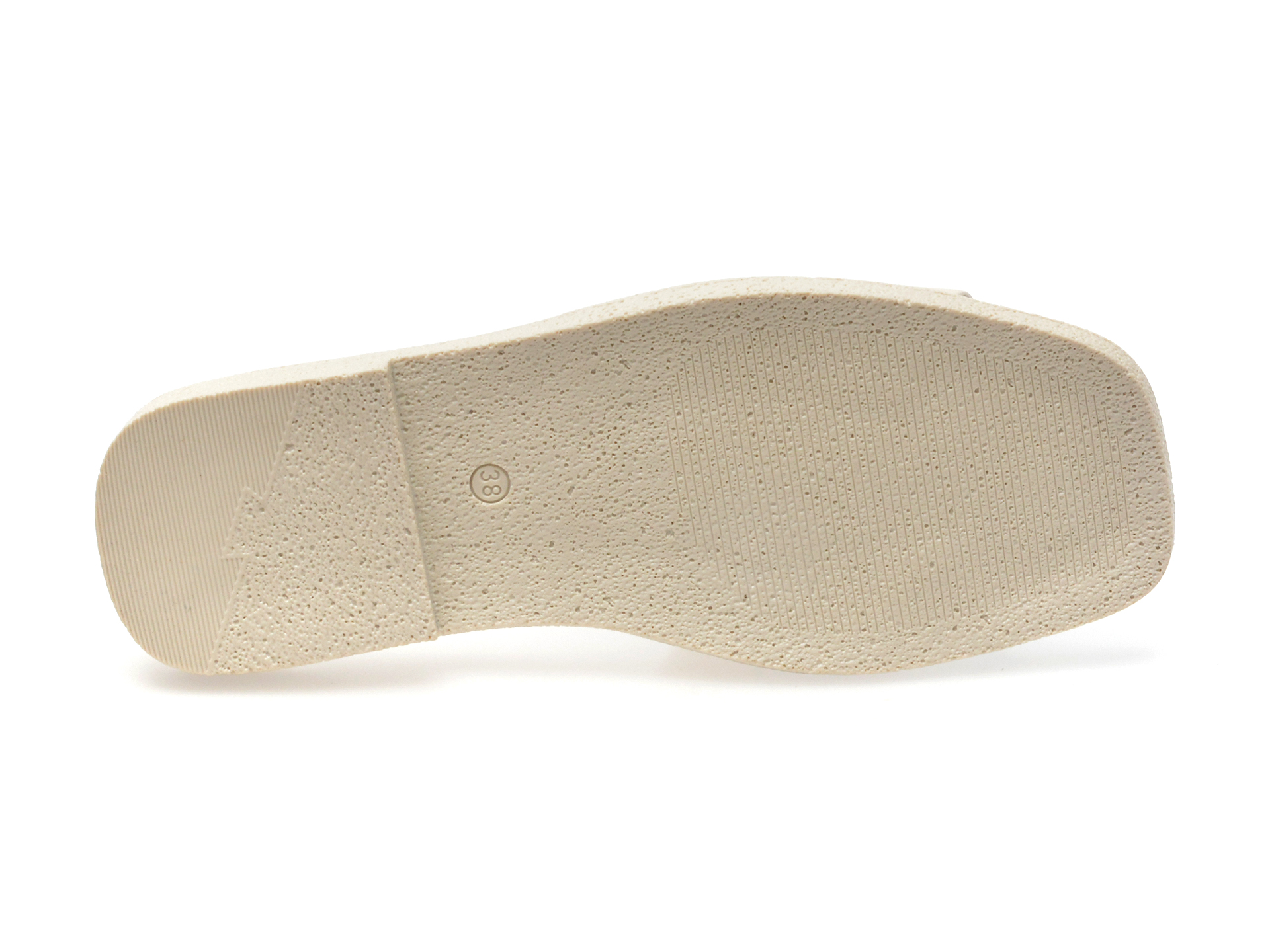 Papuci casual GRYXX albi, 5001751, din piele naturala