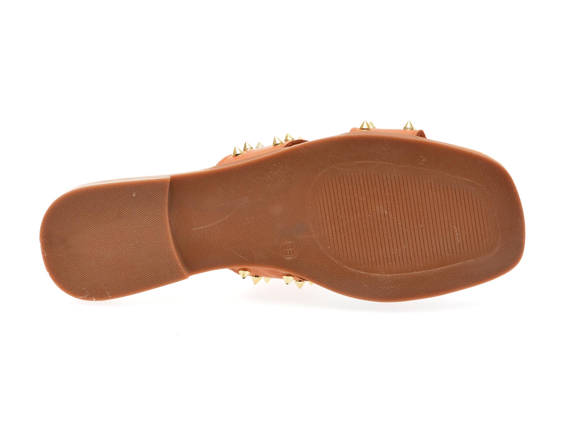 Papuci casual GRYXX maro, 231360, din piele naturala
