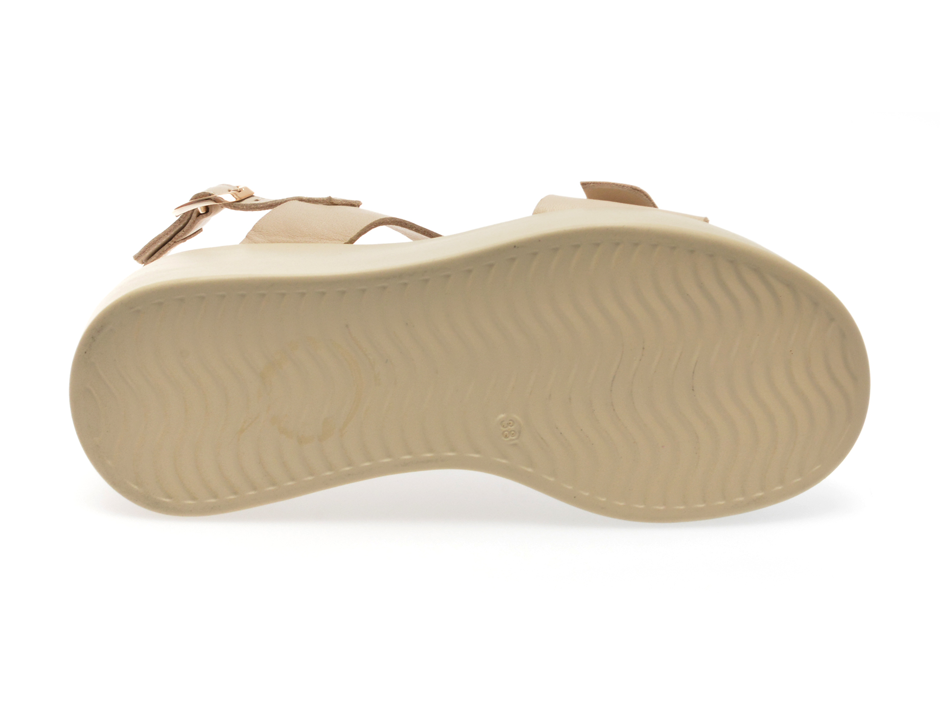 Sandale casual GRYXX bej, 5001756, din piele naturala