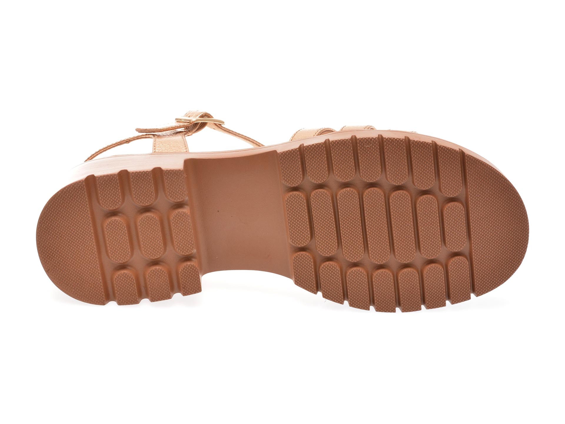 Sandale casual GRYXX bronz, UR2456, din piele naturala