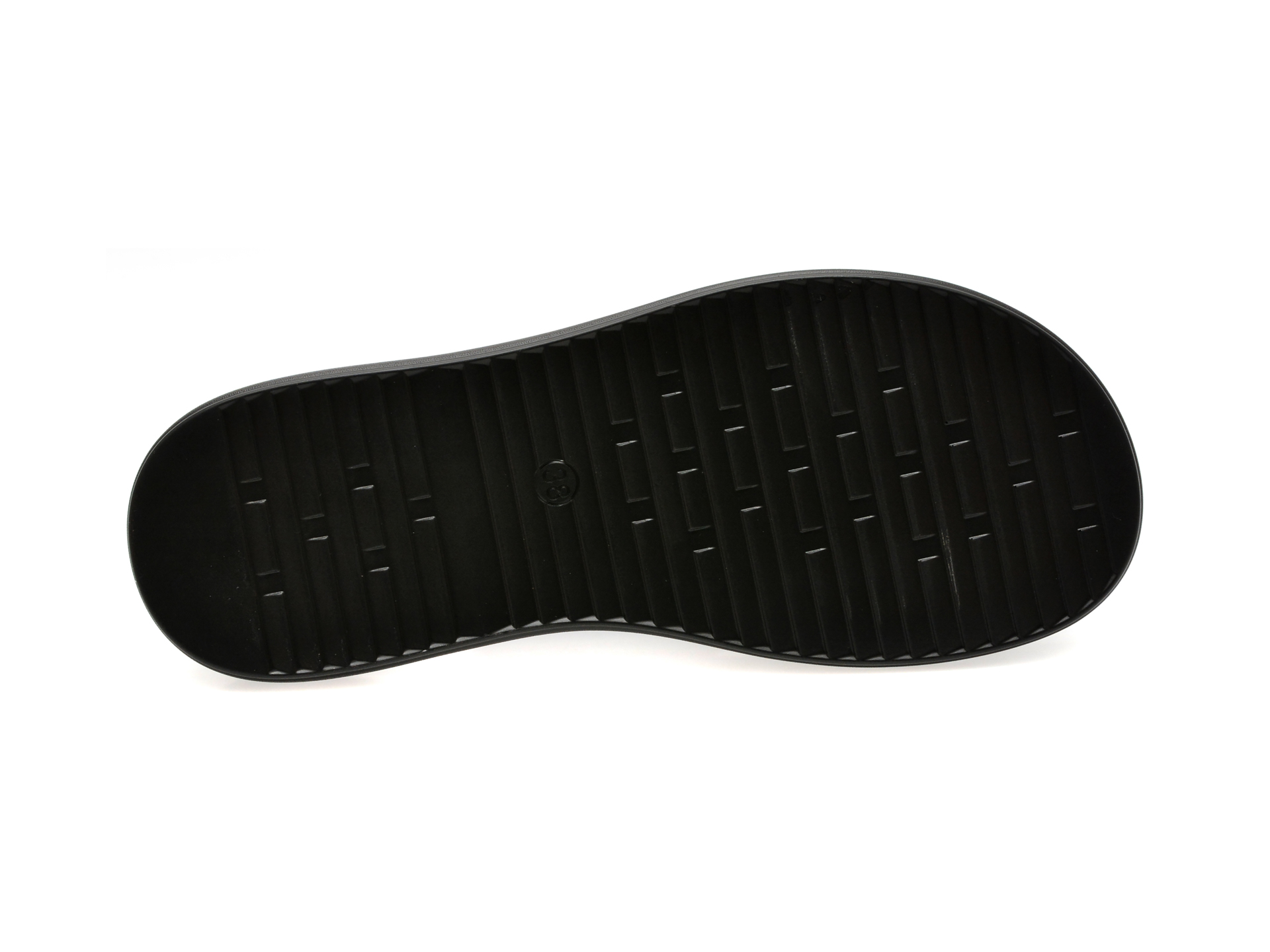 Sandale casual GRYXX negre, 25861, din piele naturala