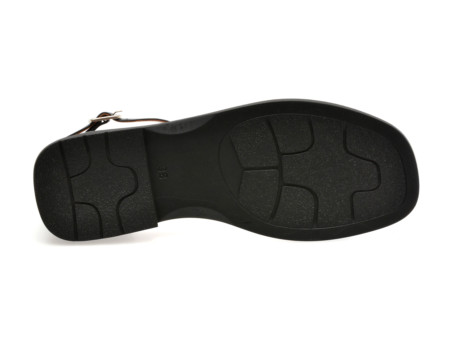 Sandale casual GRYXX negre, 9772402, din piele naturala