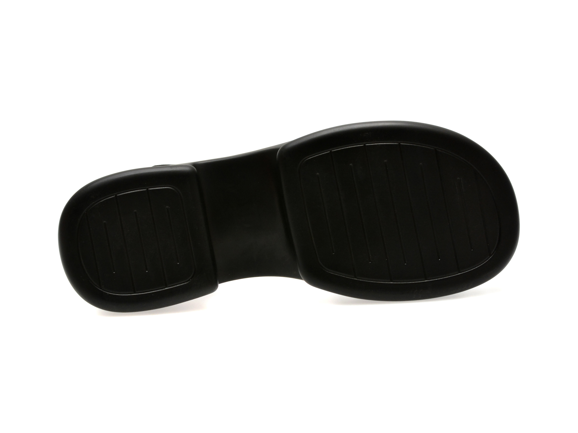 Sandale casual GRYXX negre, LX661, din piele naturala
