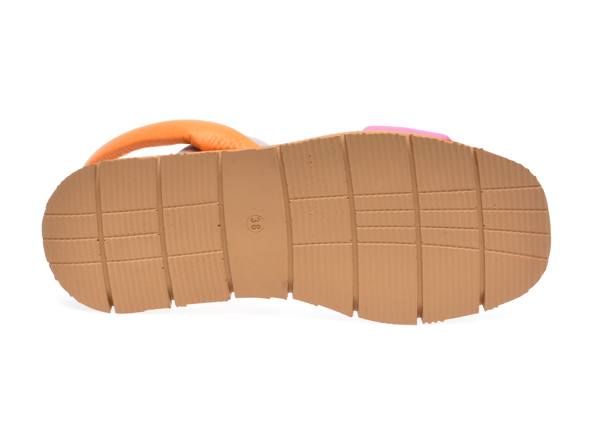 Sandale casual GRYXX roz, 321035, din piele naturala