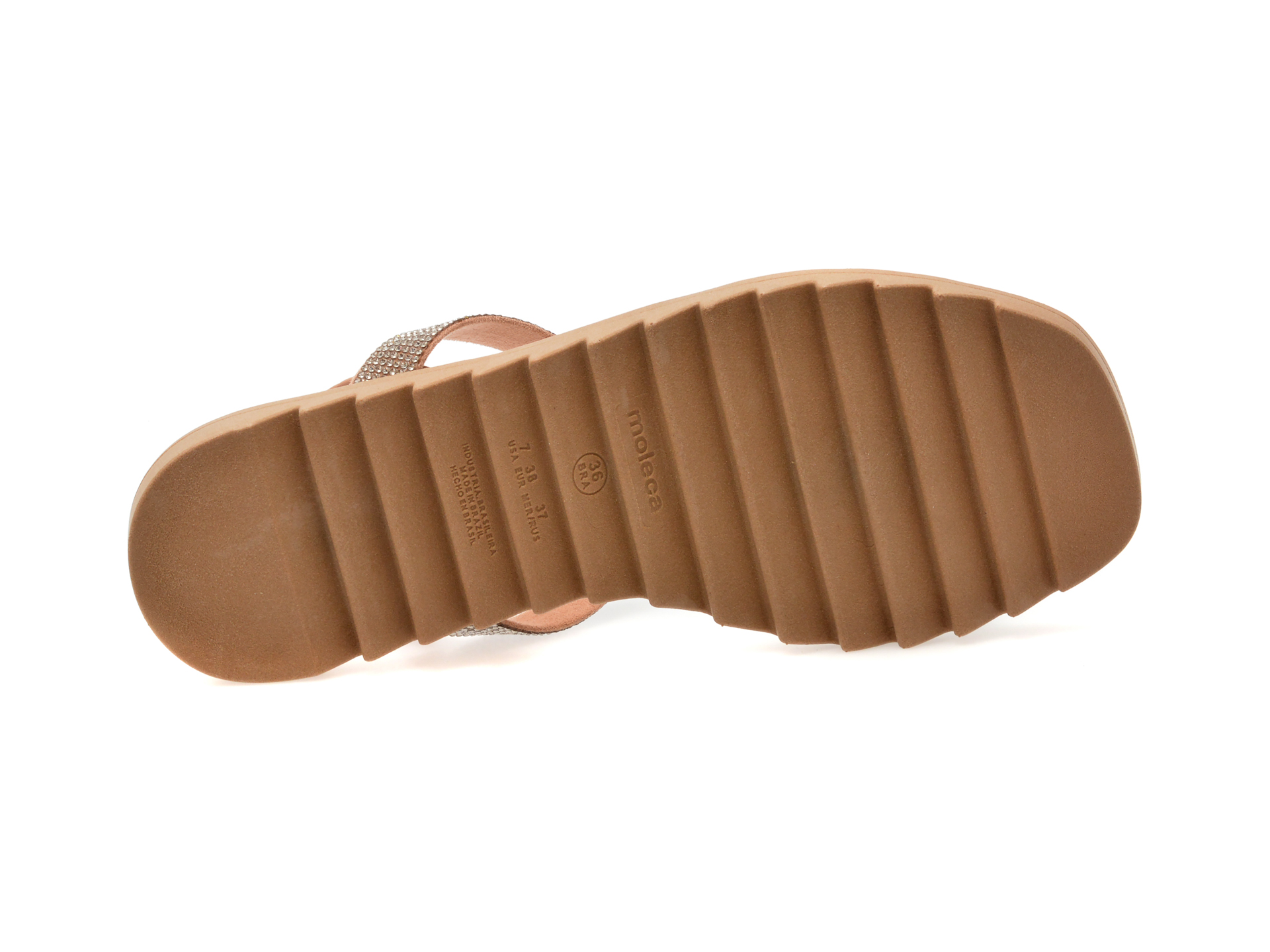Sandale casual MOLECA nude, 5454114, din piele ecologica