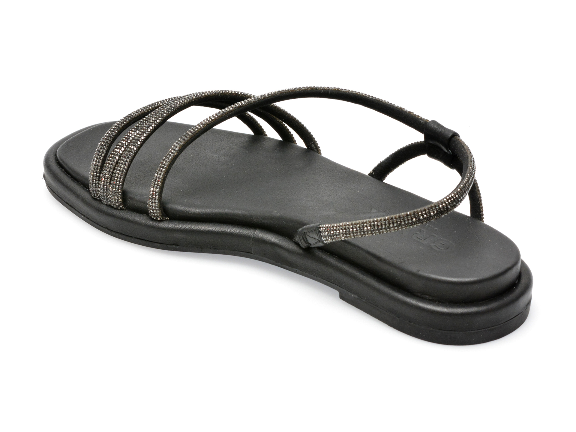 sandale gryxx negre pf3074 din piele naturala l3gn01114dkpf30749 6