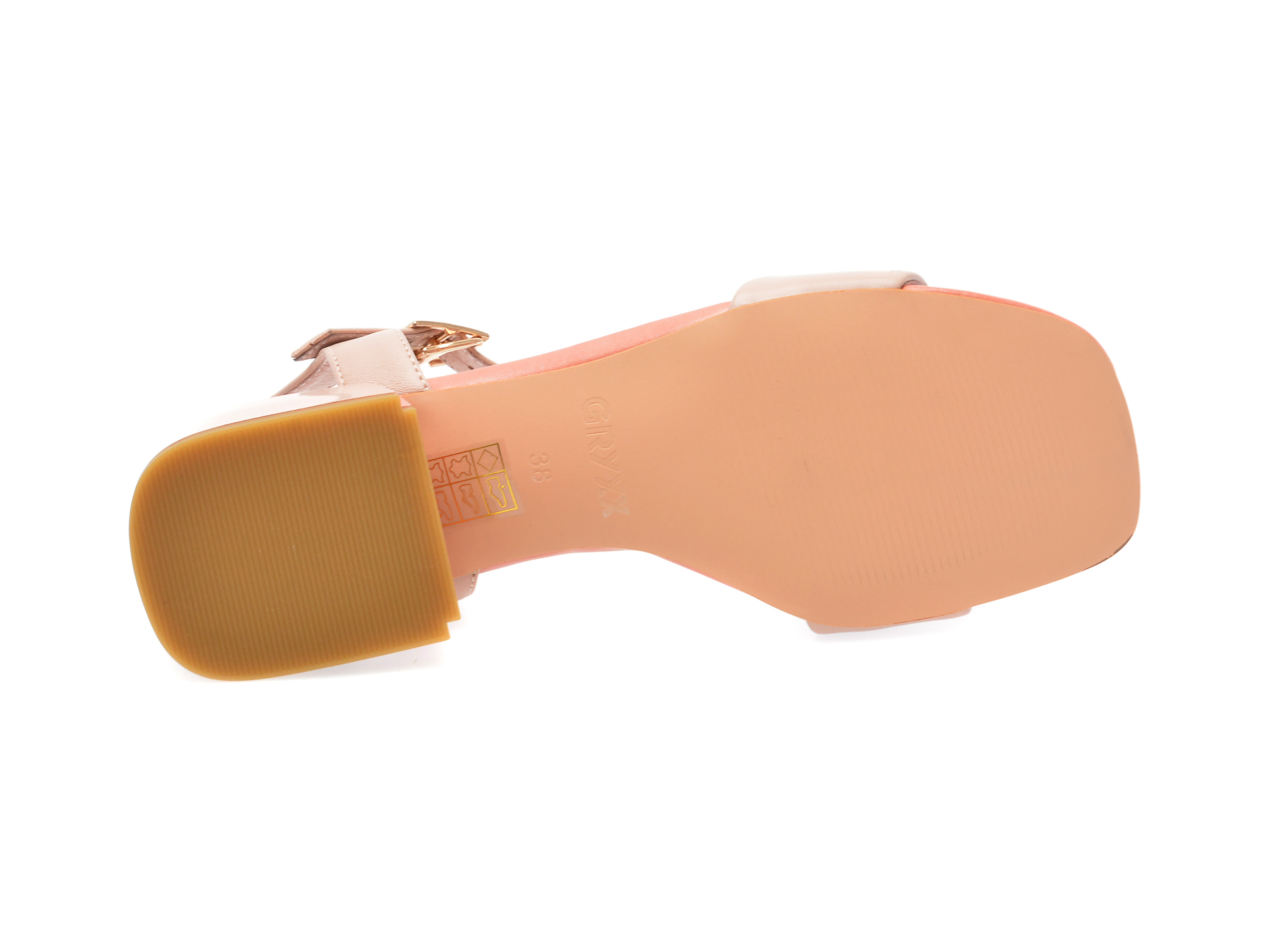 sandale gryxx nude 49103l din piele naturala b2gnm2114dt49103l9 8