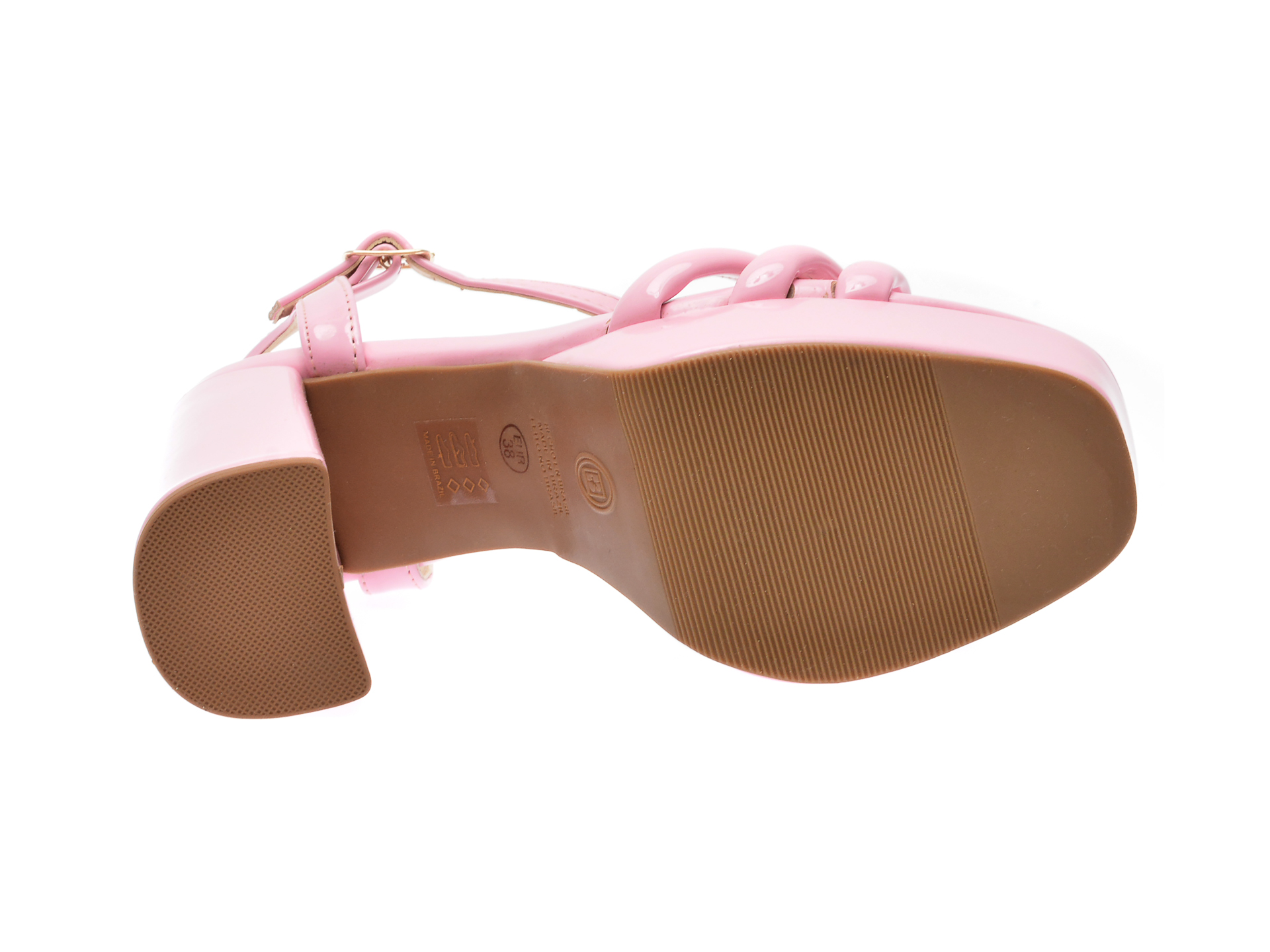 Sandale GRYXX roz, 340405, din piele ecologica